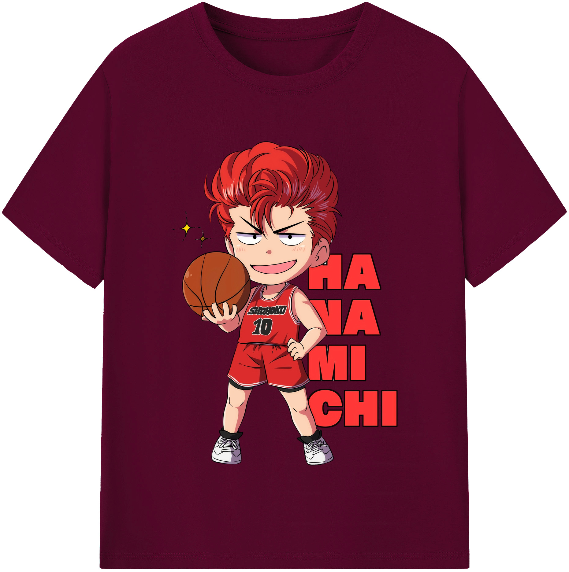 （画像用） SLAM DUNK／スラムダンク レディースカジュアルプリントTシャツ（綿100％）